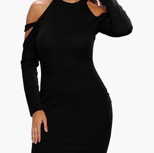Black Sexy Bodycon dress